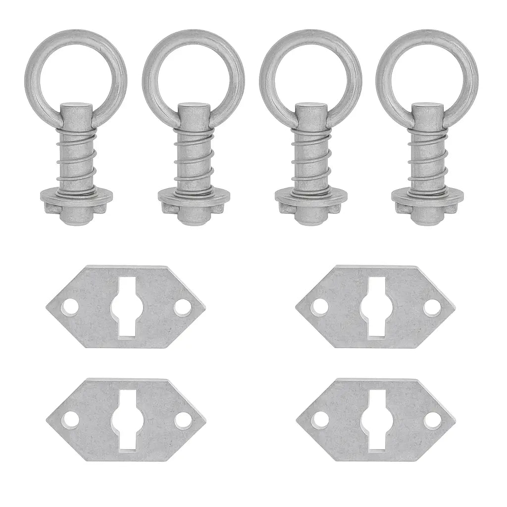 TurnLock - 1T Tie Down Point Kit Rock Solid Trays & Canopies Australia