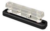 Victron Busbar 150 A with 4 terminals with cover Rock Solid Trays & Canopies Australia
