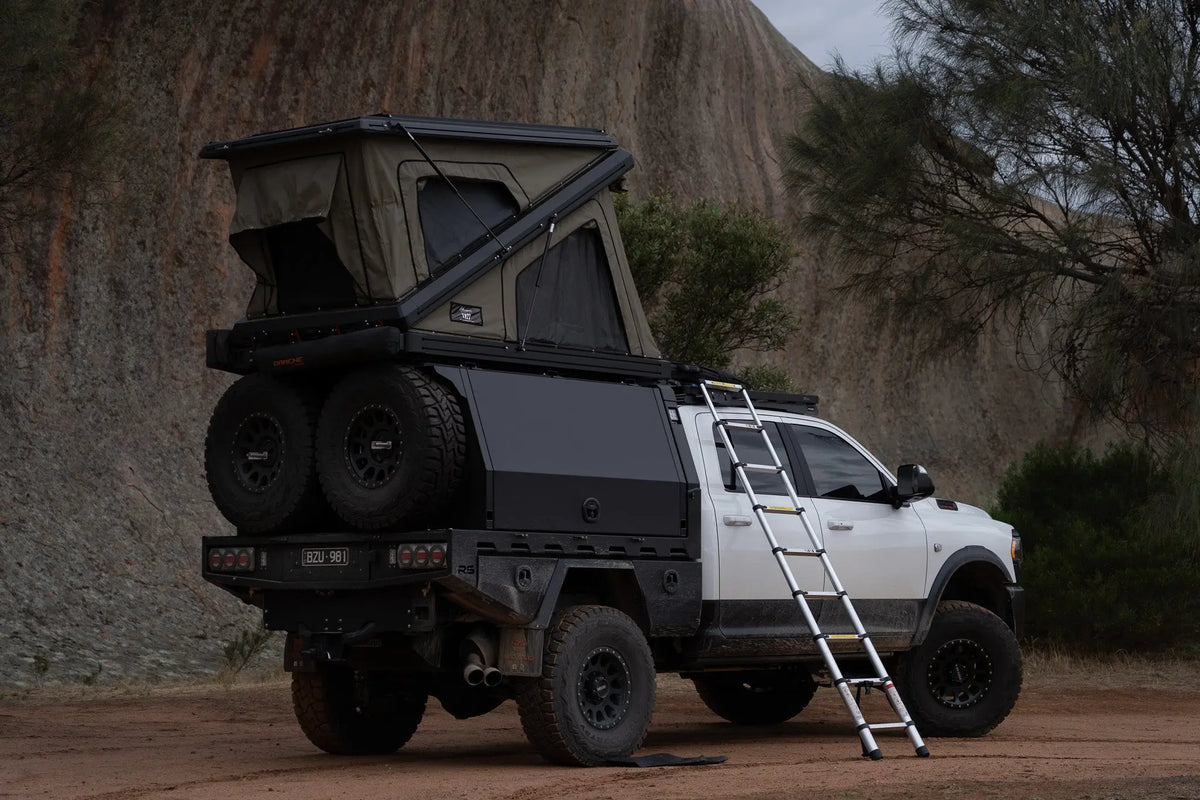 The Bush Company TX27 Hardshell Rooftop Tent
