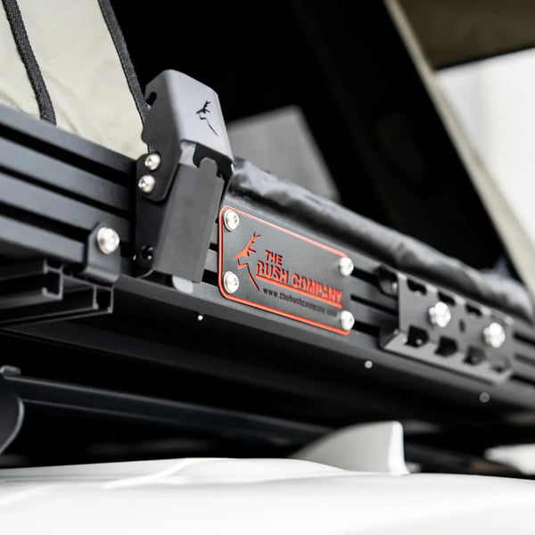The Bush Company - LX27 Clamshell Rooftop Tent Rock Solid Trays & Canopies Australia