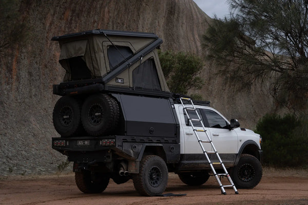 The Bush Company TX27 Hardshell Rooftop Tent