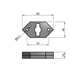 TurnLock Steel Receivers – Pair