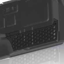 Rock Solid aluminium tub storage pocket — Ford Ranger 2022+ passenger side view