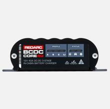 REDARC BCDC Core40 — 40A In-Cabin DC-DC Battery Charger with Solar
