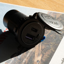 Rock Solid Dual Charge Socket — USB-A + 65W USB-C | 12V/24V