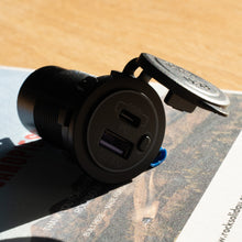Rock Solid Dual Charge Socket — USB-A + 65W USB-C | 12V/24V